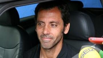 <b>EXCOLCHONERO. </b>Quique habló de la nueva etapa rojiblanca.