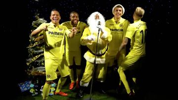 El villancico m¨¢s rockero del Villarreal para felicitar las fiestas