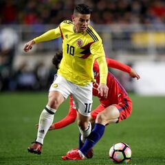 James ante Corea: Un pase gol, una pelea y poca claridad