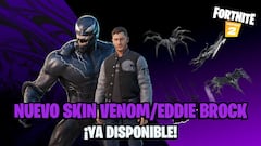 Fortnite: skin Eddie Brock/Venom de Marvel ya disponible; precio y contenidos