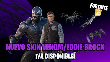 Fortnite: skin Eddie Brock/Venom de Marvel ya disponible; precio y contenidos