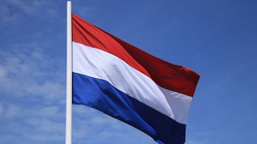 El rojo, el blanco y el azul, los colores de la bandera de los Países Bajos.