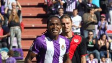 PLETÓRICO. Manucho con dos goles, firmó el año pasado frente al Rayo su mejor partido.