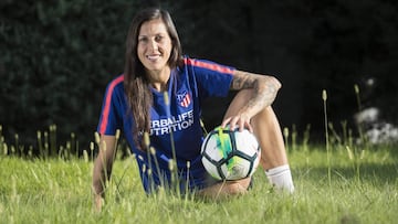 JENNIFER HERMOSO, DEL ATL&Eacute;TICO DE MADRID.