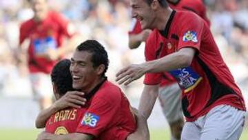 <b>TRIUNFO HISTÓRICO.</b> El Mallorca logró, además de un triunfo importante, su primera victoria en Mestalla.