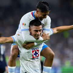 Cruz Azul goleó a Rayados a domicilio y son líderes generales