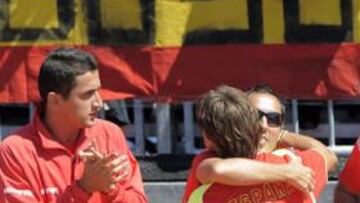 <b>NUEVO RETO. </b>Ferrer fue el héroe de una España que verá a EE UU.