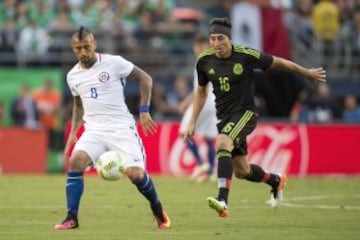 Chile vs México, en imágenes