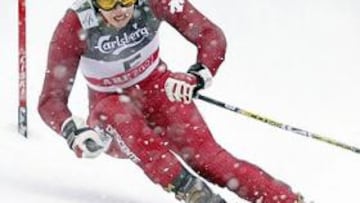 <b>INSUPERABLE.</b> La español no tuvo rival en Suecia.