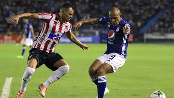 Millonarios cay&oacute; con Junior en Barranquilla y se sigue complicando su clasificaci&oacute;n 