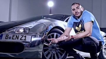 Benzema sufre un nuevo accidente de tráfico en Madrid