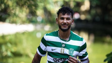 Luis Javier Suárez habla de su fichaje por el Sporting de Portugal.