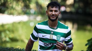 Luis Javier Suárez habla de su fichaje por el Sporting de Portugal.