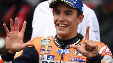 Marc Márquez ha logrado siete victorias consecutivas en Alemania.