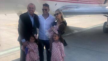 Radamel Falcao ha aterrizado este domingo en Estambul