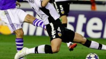 Raúl hiere al Valencia