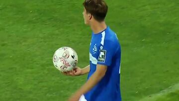 Así juega Saba Kharebashvili, el lateral zurdo de 16 años del Dinamo Tbilisi que pretenden Real Madrid y Barcelona