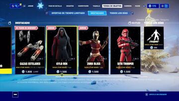 Ya hay multitud de objetos y personajes de Star Wars en Fortnite