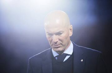 Head coach Zinedine Zidane of Real Madrid