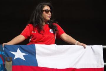 Chile vs México, en imágenes