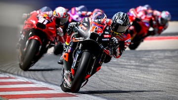 Viñales y Acosta, por delante de las Ducati en el GP de las Américas.