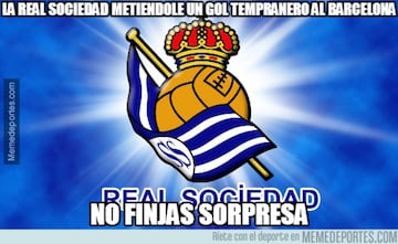 Los memes de la Real Sociedad-Barcelona