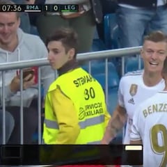 Kroos marca uno de los goles más exquisitos de su carrera