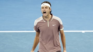 After seeing off Stefanos Tsitsipas in the Australian Open fourth round, Fritz now faces a quarter-final against the tournament’s most decorated men’s player.
