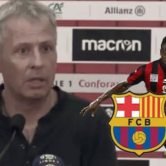 El entrenador del Niza no lo podía creer: "¿En serio, Seri al Barça?"