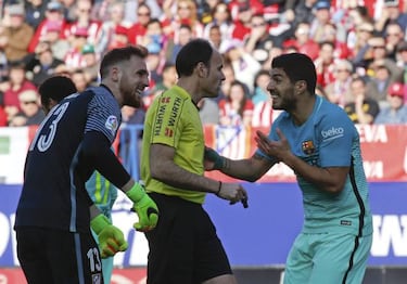 Luis Suárez's strike rightly ruled out at the Calderón