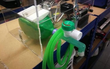 Ingenieros españoles se unen para imprimir en 3D respiradores de hospital