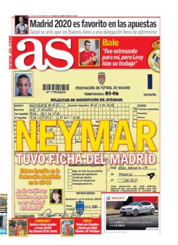 Las portadas de AS de septiembre