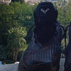 Tiger Woods colabora con Nadal en sus nuevas zapatillas