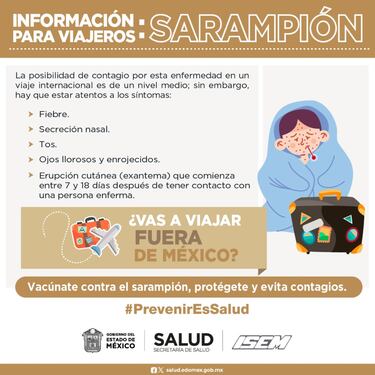 Así puedes detectar los primeros síntomas del sarampión, enfermedad que ya cobró vidas en México