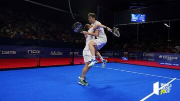 Martin Di Nenno y Franco Stupaczuk bailan su cuarto torneo del año.