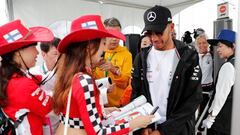 Hamilton en Suzuka.