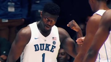Así ha revolucionado la NCAA el 'Rey' Zion: 62 mates en 28 partidos