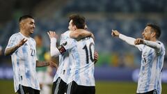 1x1 de Argentina: Messi es la figura y el Papu pide paso
