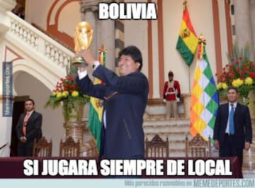 Los memes de la derrota de Argentina sin Messi en Bolivia