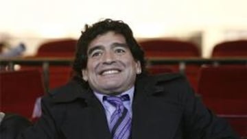<strong>CONFUSIÓN</strong>Maradona niega haber perdido perdón a los ingleses por "la mano de Dios".