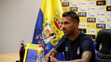 06/10/22 
UD LAS PALMAS RUEDA DE PRENSA DE JONATHAN VIERA