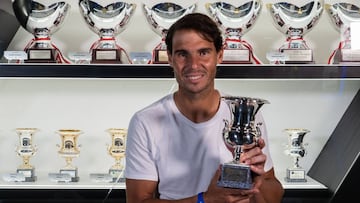 De Roma a Manacor: el noveno t&iacute;tulo ya est&aacute; en el Rafa Nadal Museum Xperience.