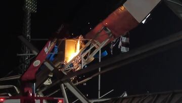 Colo Colo inició el retiro de escombros en el Monumental: ¿cuándo estaría listo?