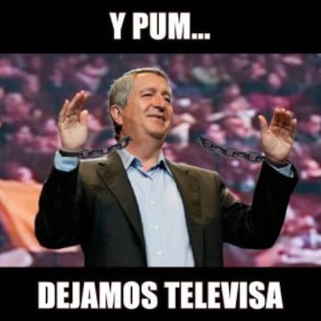 Los mejores memes sobre la salida de Chivas de Televisa