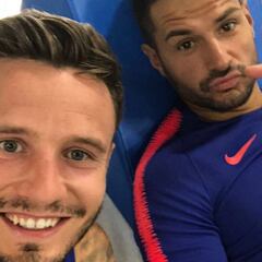 Saúl adelanta sus vacaciones y ya se ejercitó en Majadahonda