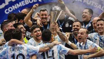 Argentina superó a un bravo Paraguay y es campeón de América