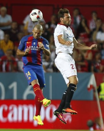 Mascherano y Franco Vázquez.