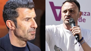 Ataque de Figo a Sotomayor: ¡°Duraste menos que una carrera de 100 metros¡±