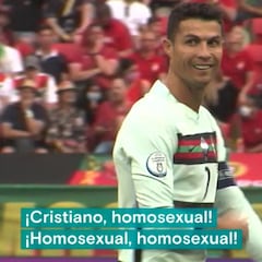 Gritos homófobos a Cristiano