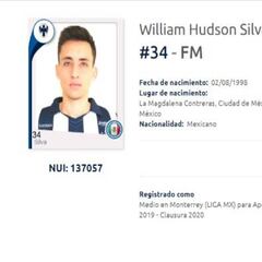 Monterrey registra William Silva, canterano del Santos de Brasil